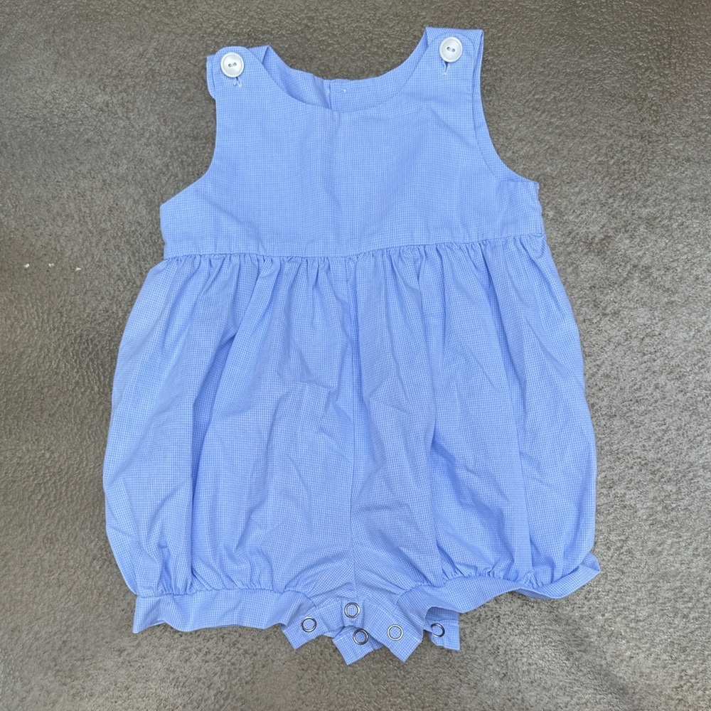 Baby Sen by Remember Nguyen blue romper size 6M